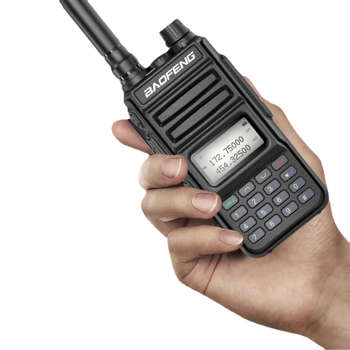 Baofeng baofeng UV-15R UV-13R de alta potencia tipo C carga p15uv walkie-talkie pantalla grande