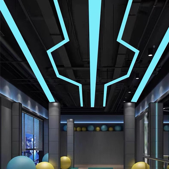 Ciudad de juegos electrónicos módulo de luces de juegos electrónicos parque de juegos de marea espacio centro comercial sala de baile internet café tienda modelado luz