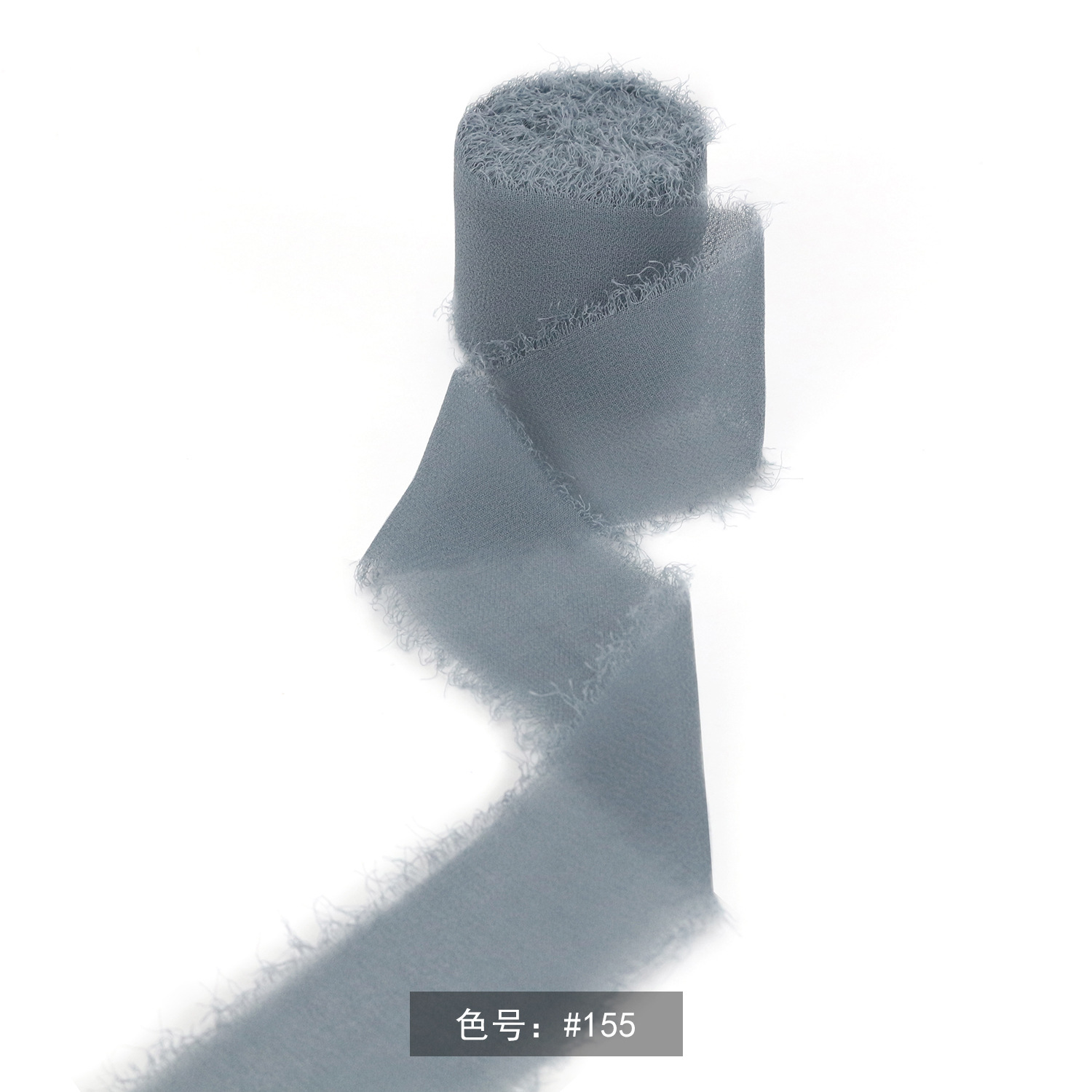 Venta al por mayor de gasa deshilachada cinta deshilachada ramo de la boda encaje de tela hecha a mano perla cinturón de gasa