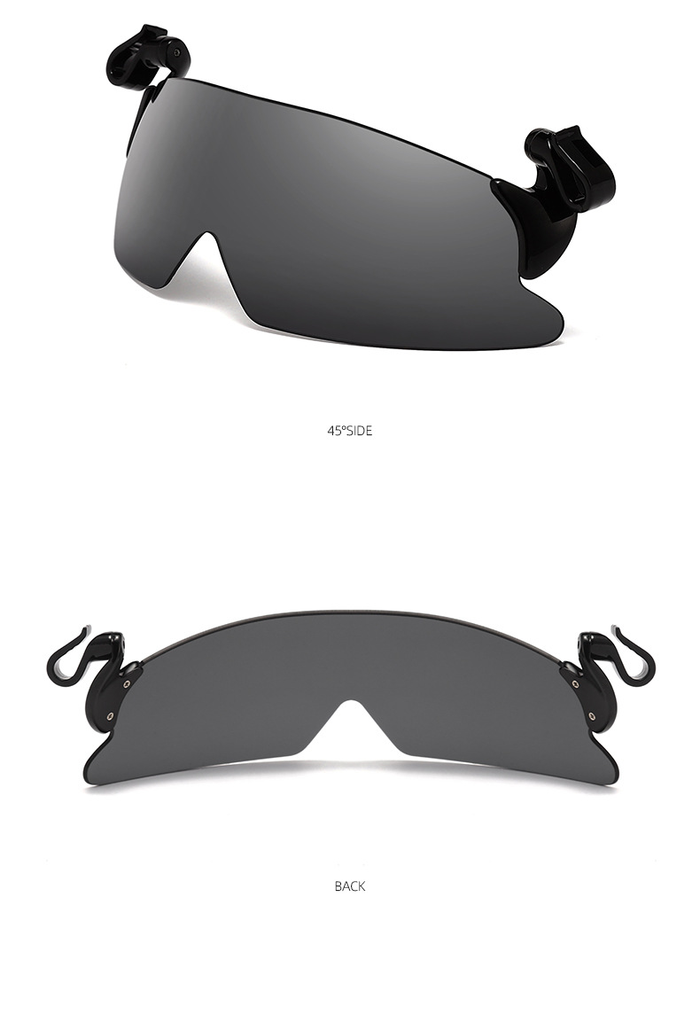 Angeln Sonnenbrille Reise Abnehmbare Sonnenbrille Schirmmütze Clip Sonnenschutz Brille Outdoor Sport Outdoor Essential – Detail 14