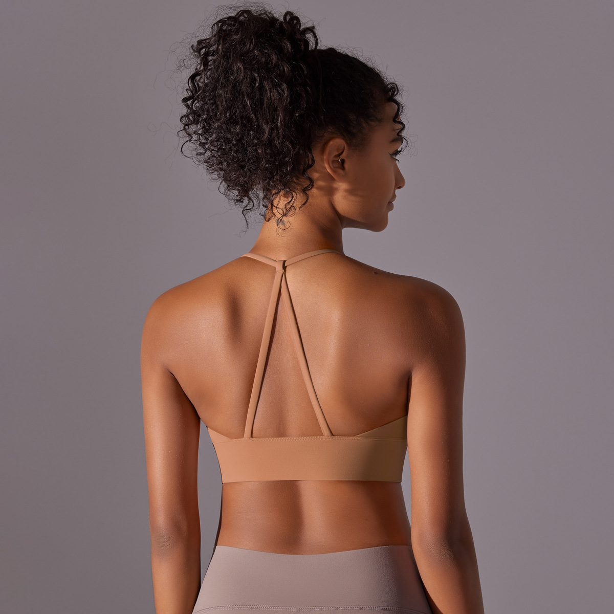 140g Weight Sleeveless Sleeve Length Nylon Fabric Type Short Top Length Halter Crisscross Tank Tops Type Fitness, Yoga, Sports Occasion Halter Neck Neckline Solid Color Pattern Sports Style Sports Solid Color Nylon Halter Neck Active Tops Halter Crisscross Tank 66