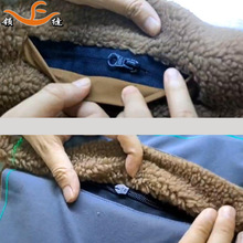 摇粒绒珊瑚绒睡衣家居服开袋机 领缝全自动开袋机厚料开兜机工厂