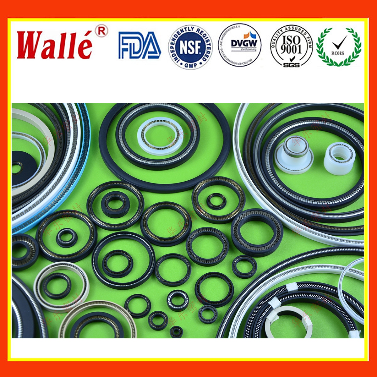 计量泵密封圈 化工流程泵密封件 试压泵密封圈 真空泵密封件