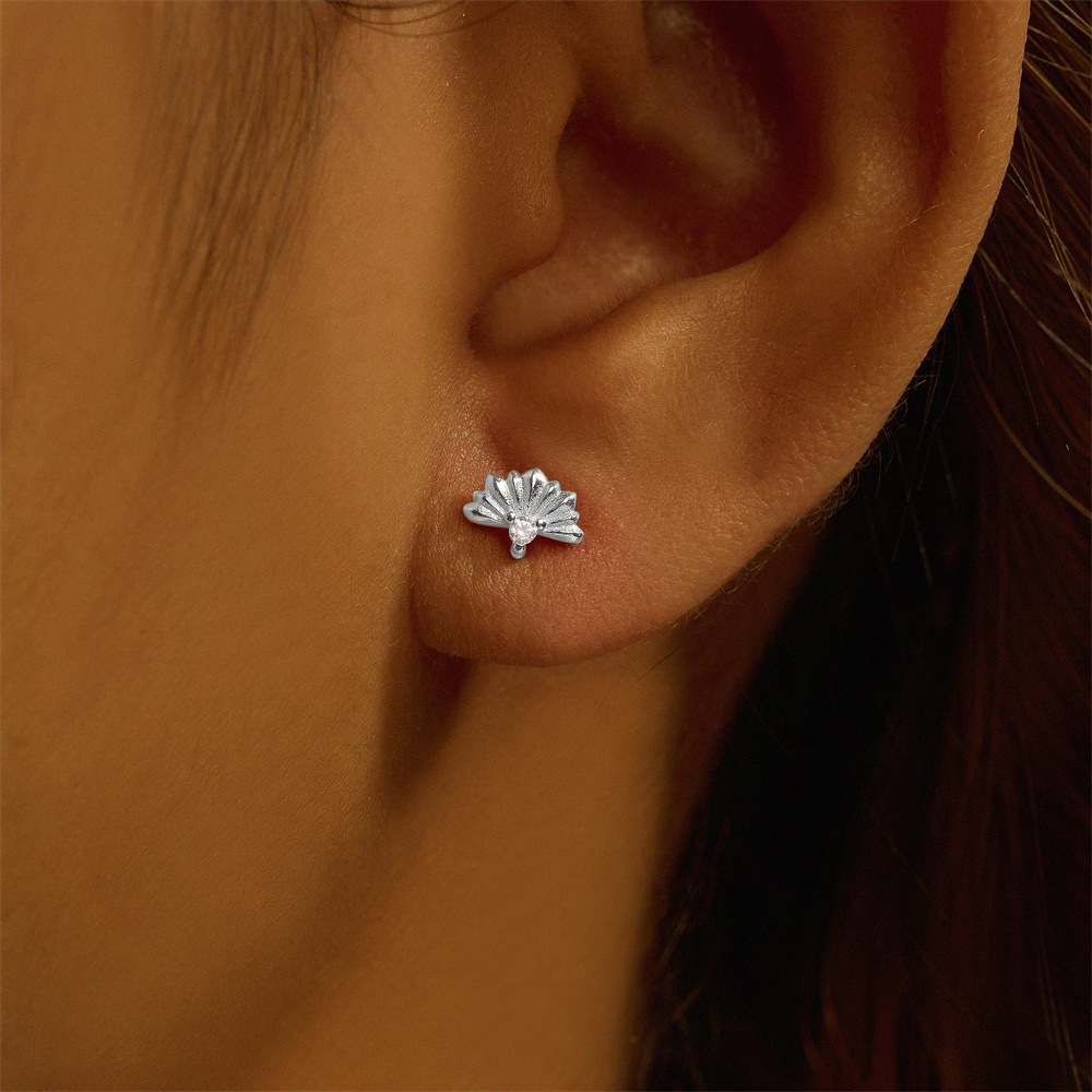 2g Weight October Birthstone Opal, Zircon Inlay Material Ear Studs Classification 1 Piece Quantity Daily Occasion 925 Sterling Silver Material Geometric Pattern Unisex Gender Plating, Inlay Design Simple Style Style 1 Piece Ear Cartilage Rings & Studs Simple Style Geometric 925 Sterling Silver Plating Inlay Opal Zircon 43