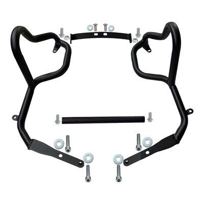 Motorcycle bumper – side bag protection modification