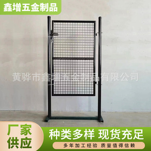 出口定 制欧式花园门果园门草原铁网围栏门绿色隔离栅门单开网门-阿里巴巴