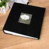 Square frame black chrysanthemum style