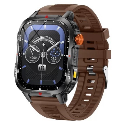 Smartwatch For Men With Pedometer Heart Rate Compass And Dial_voghion.com