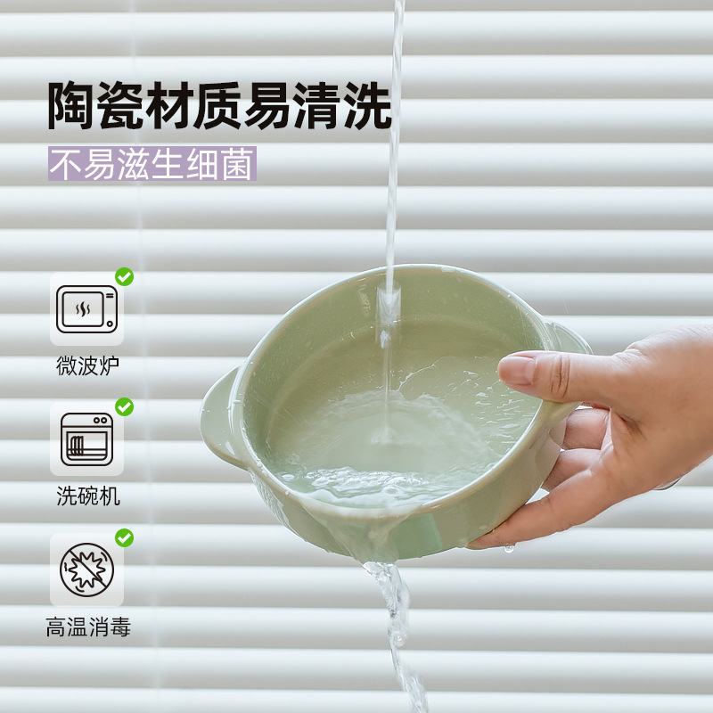 Cerámica cervical protector cuello para perros, cuenco para gatos, cuenco para gatos, cuenco para perros, cuenco para mascotas, cuenco para bebidas, cuenco doble con soporte de cuenco