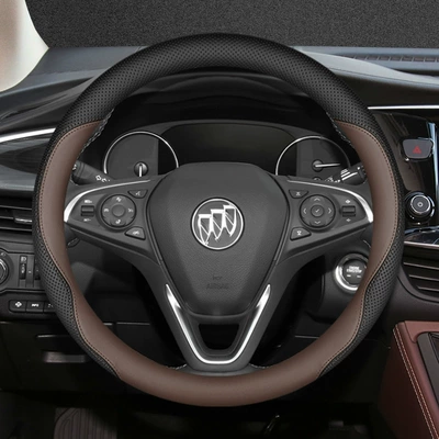 Regal Gl8 Envision S Weilang Pro Excelle E5 Encore Plus Velite 6 Regal Steering Wheel Cover (Steering wheel cover) - exclusively-for-buick-round-mocha-brown-set-type-ultra-thin-model-other