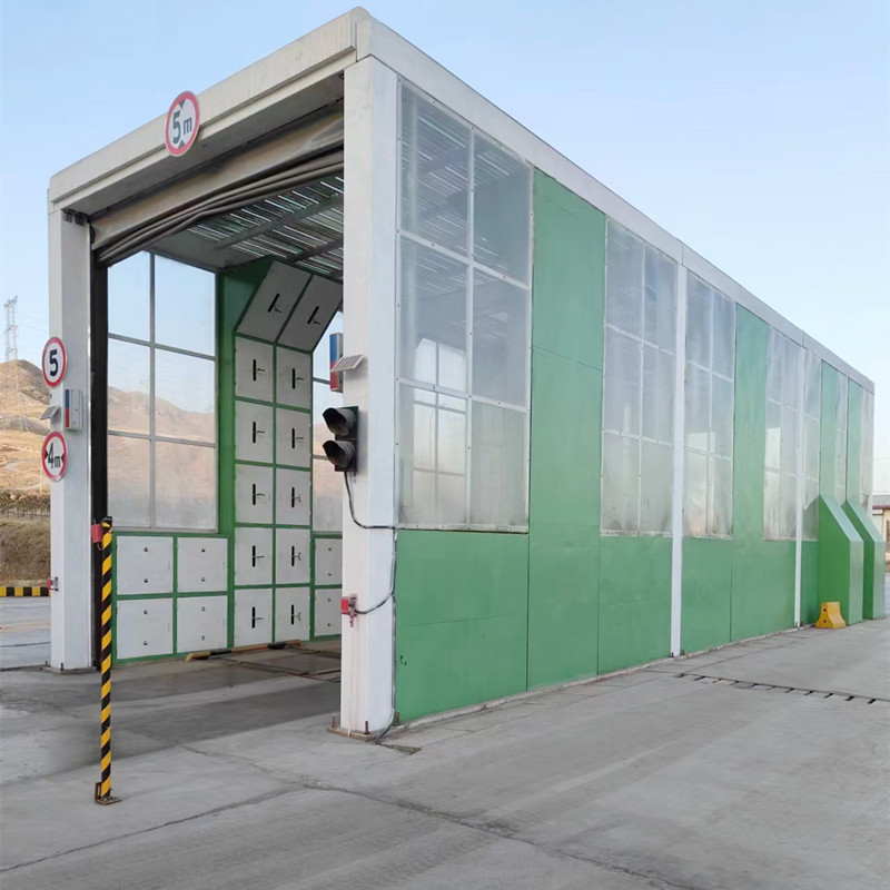 全封闭式工程洗车机 建筑工地洗车台 全自动车辆冲洗设备