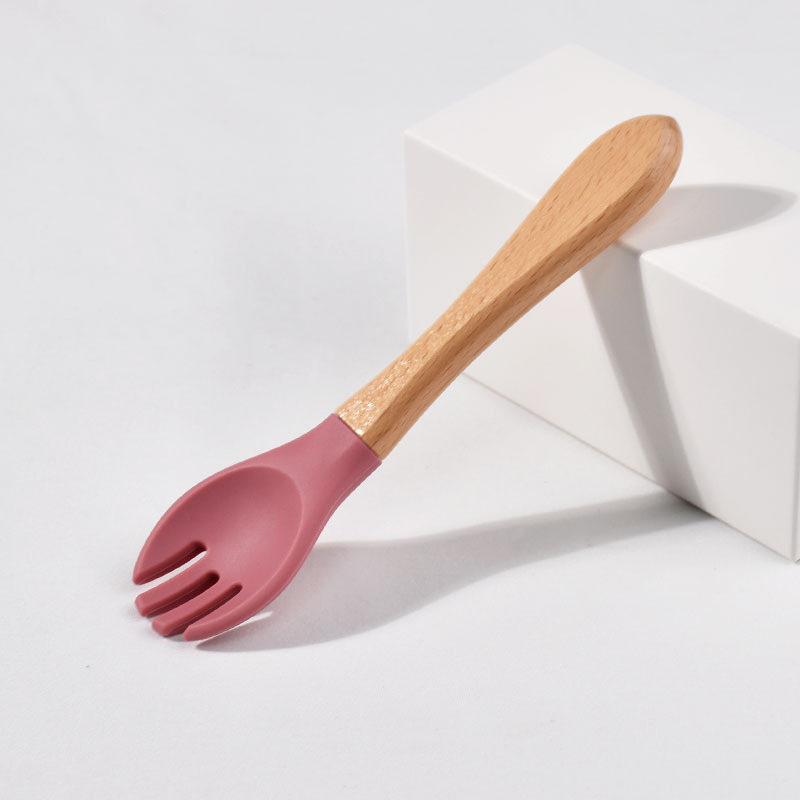 벽돌 레드 포크