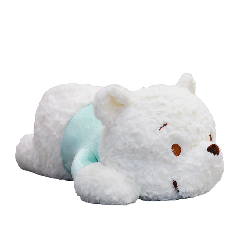 新しいプーさんくまのぬいぐるみ横たわるクマ人形子供のコンパニオン人形女の子の誕生日プレゼント卸売|undefined