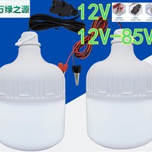 12V-85V专用低压灯led灯泡夜市摆摊灯露营带挂钩电瓶灯三轮车灯