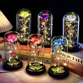 鲜花花艺制品;金箔花;圣诞装饰品