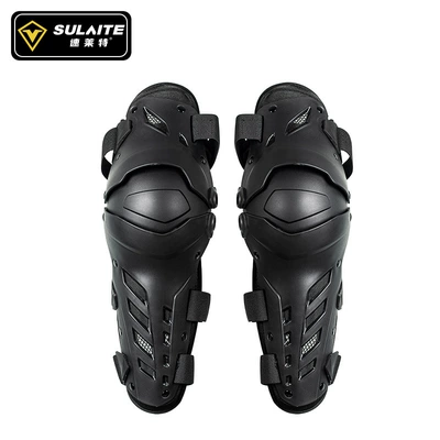 Knee Pad Set Downhill, Motorcycle Safety Supplies - 1218-black