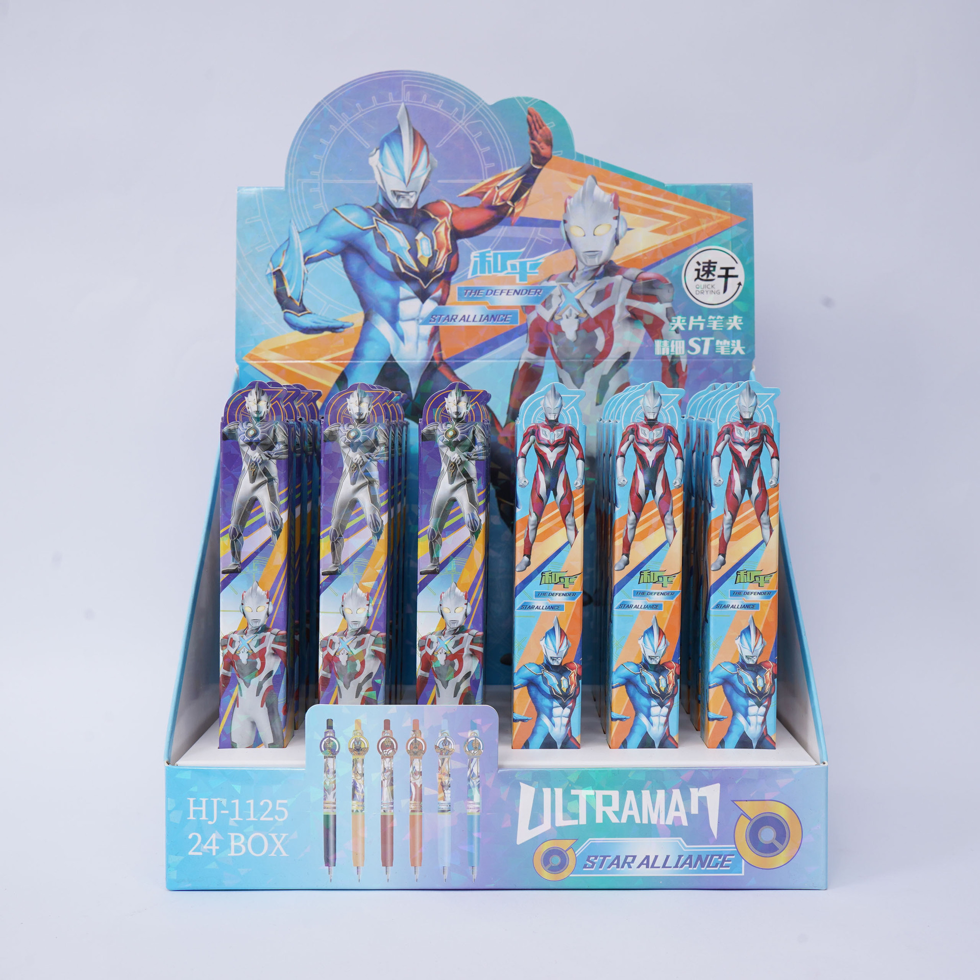 Nuevo HJ - 1158 Pikachu caja ciega lápiz animado de alto valor facial Elf Pokémon aleación parche lápiz neutro