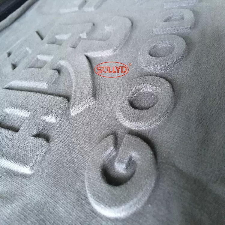 厂家直销压花硅胶SOLLYD印花材料供应膜压硅胶凹凸硅胶定型
