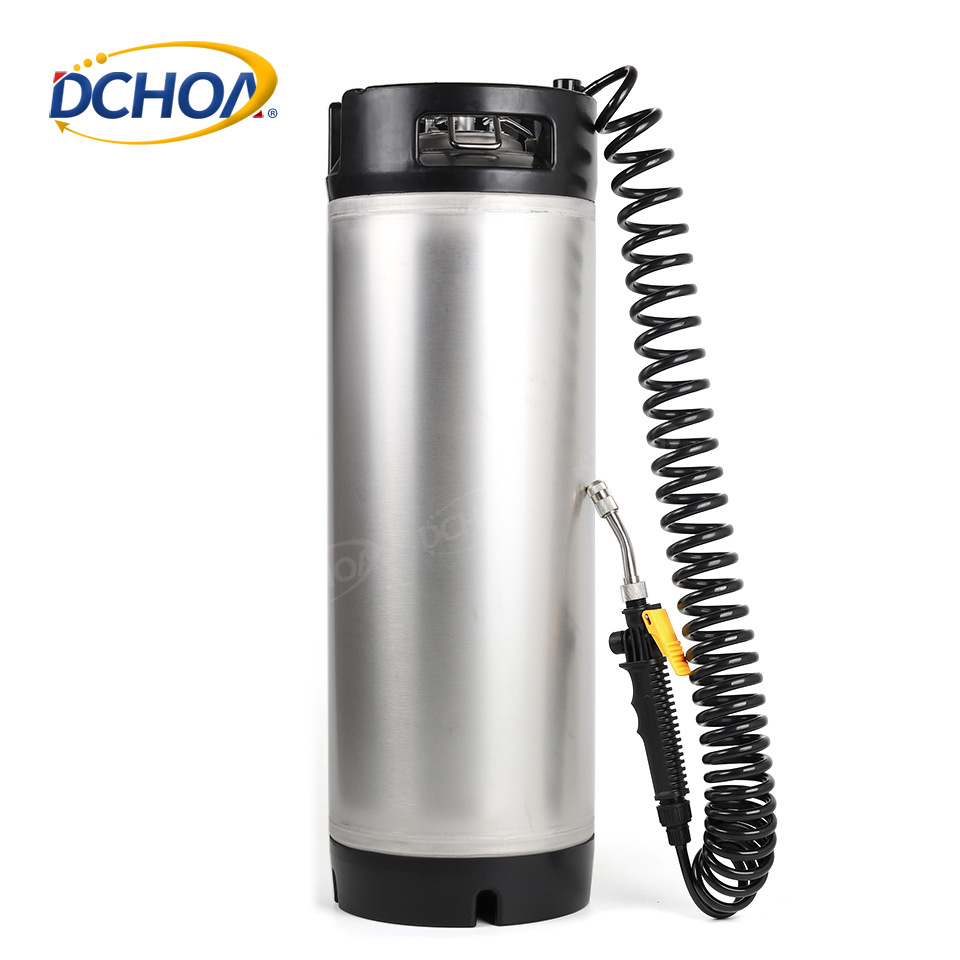Car Cleaning Tools High Pressure Watering Can Transparent Film Construction Pressure Spray Can Car Washer