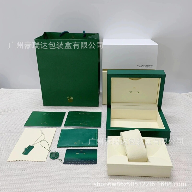 Leather Watch Packaging Box, Rolex Daytona Yachtmaster, Full Set of Packaging Boxes from the Store, Rolex Box