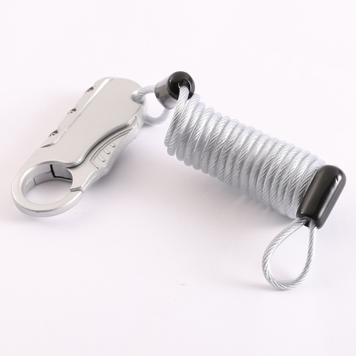 Costa Manufacturer Steel Wire Rope Electric Vehicle Motorcycle Helmet Password Gym Travel Mountain Bike Lock