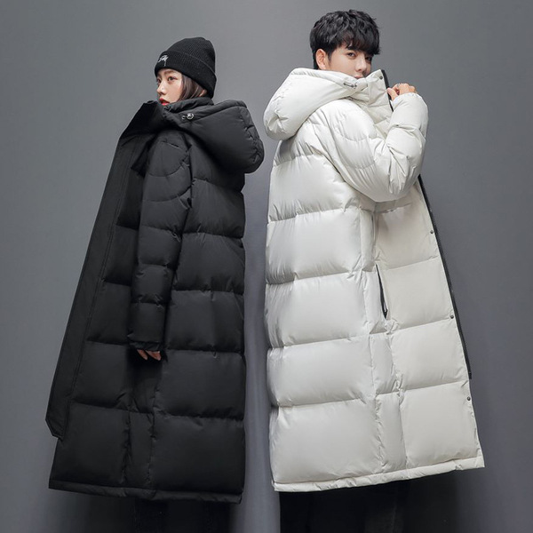 Long down jacket