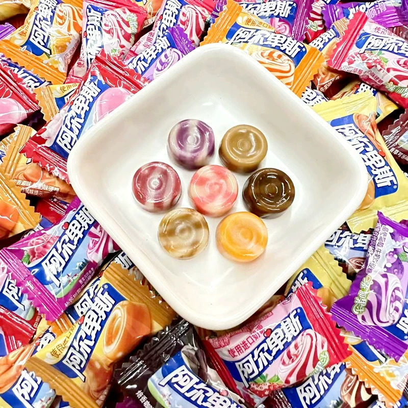 阿尔卑斯 Milk Candy 500 примерно 130 свадебных конфет смешанных вкусов свадебные закуски конфеты