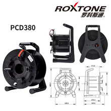 ROXTONE绕线盘音频喇叭移动电缆盘卷线盘空盘缠拖线轴耐热防缠绕