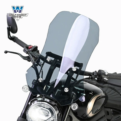 Muscle car wolf is suitable for – Motorcycle bumper - dark-gray-50cm-high-free-accessories-with-navigation-support