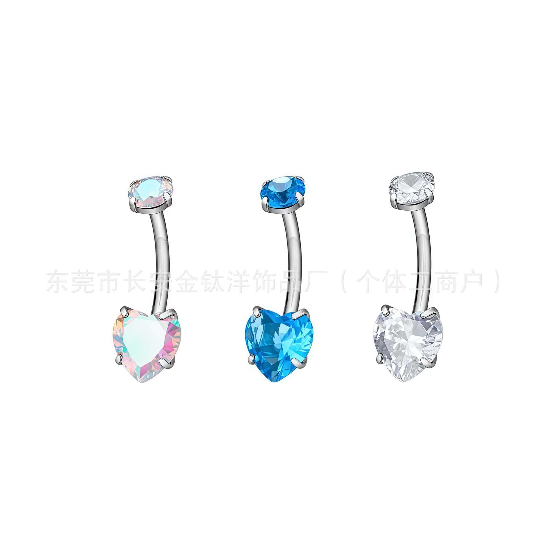 Pointed titanium steel lip stud product view
