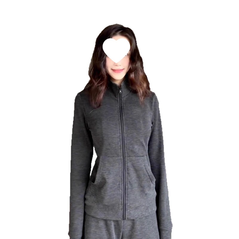 韩系高级感休闲运动服套装女秋季修身显瘦开衫卫衣时尚炸街两件套|undefined