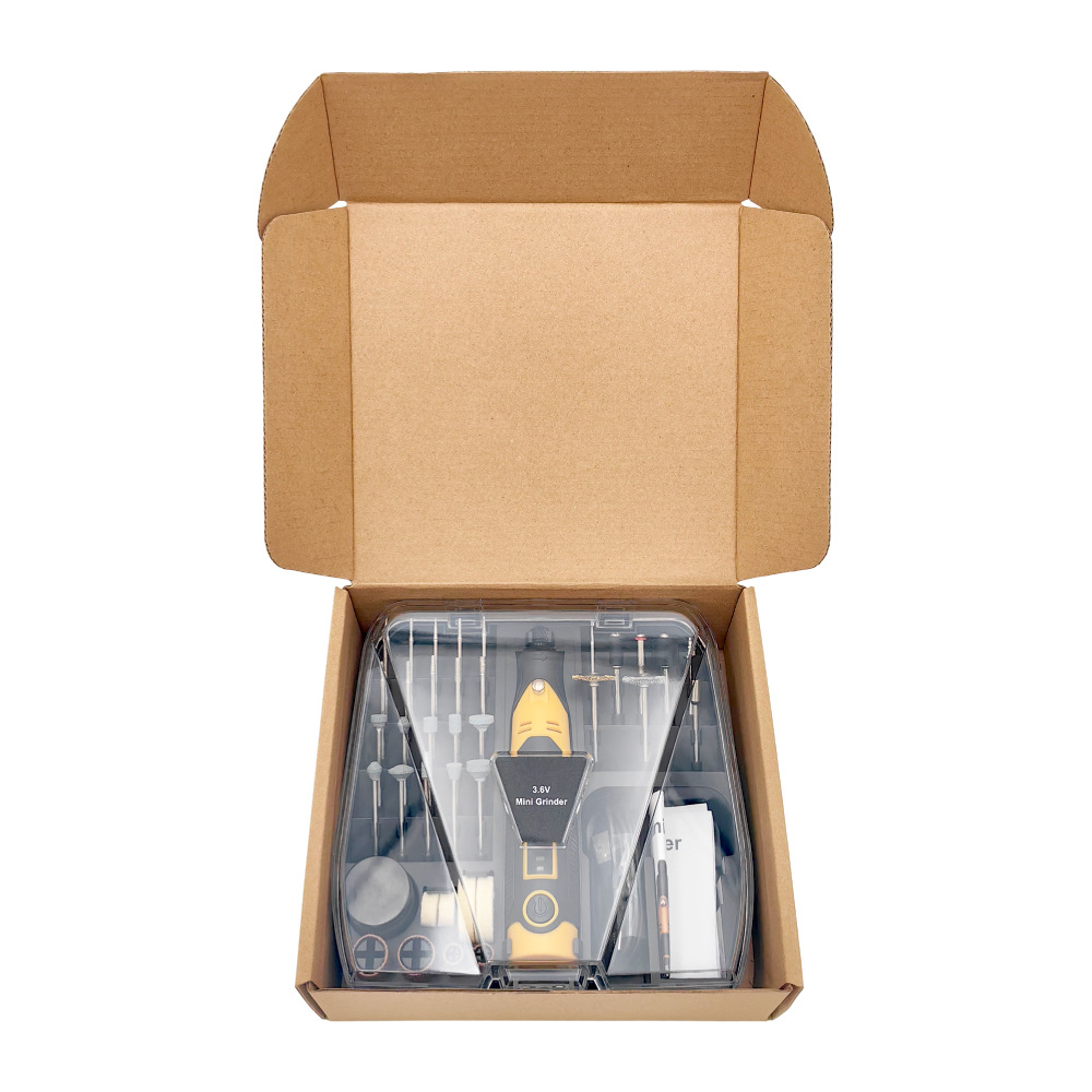 Mini molino eléctrico de bricolaje de mano portátil, máquina de grabado de talla de madera multifuncional para el hogar, juego de pulido y pulido de jade, stock