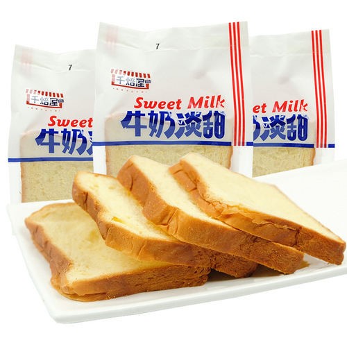 Qian Bei Hu Super Soft Toast Slices Bread Full Box Nutritional Breakfast Meal Replacement Instant Snack Night Snack Filling Snack Food
