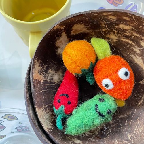 Entrance door wall decoration fruit hook wall hanging wall coat hook children's creative factory live broadcast BH240