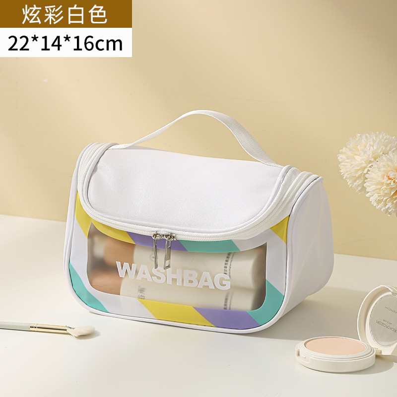 Bolso colorido-blanco