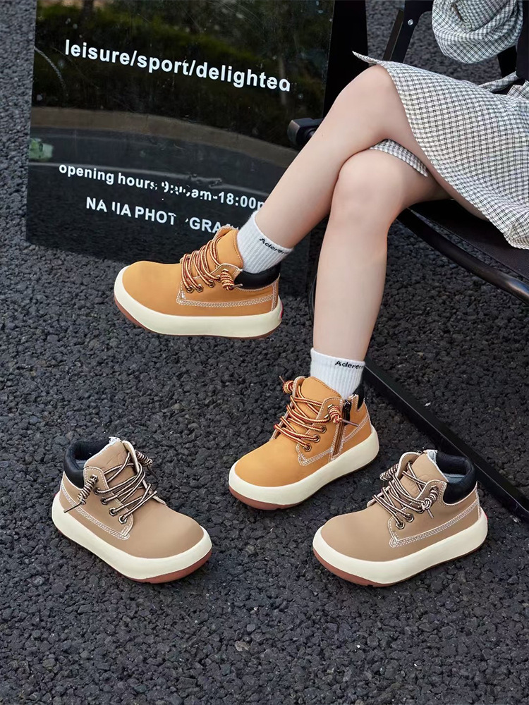 Kinderschuhe Im Martin Look Jungen Und Mädchen Weiche Sohle_voghion.com