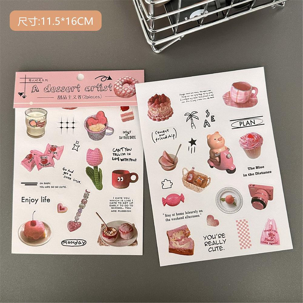 50 original retro pegatinas bolsa Americana autoadhesiva DIY Diario pegatinas ins creativo taza de agua pegatinas caja del teléfono pegatinas