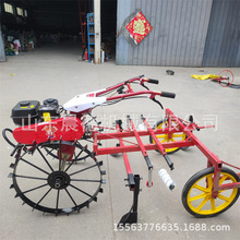 红薯黄烟起垄施肥机 农田蔬菜土豆盖地膜汽油自走式覆膜机