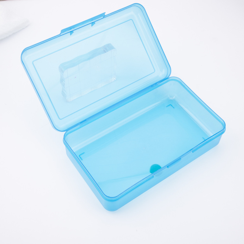 プラスチック PP 透明筆箱卸売大容量多機能収納ボックススケッチアート学生シンプルな文具箱|undefined