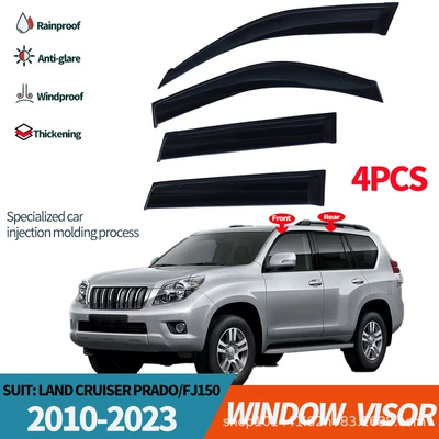 For Toyota Prado Rain and Sunlight Land Cruiser Prado fj150 Window visors