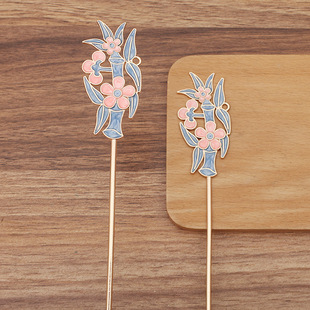 DIY Ancient Style Han Dynasty Accessories Step Shake New Alloy Hair Stick (12754)