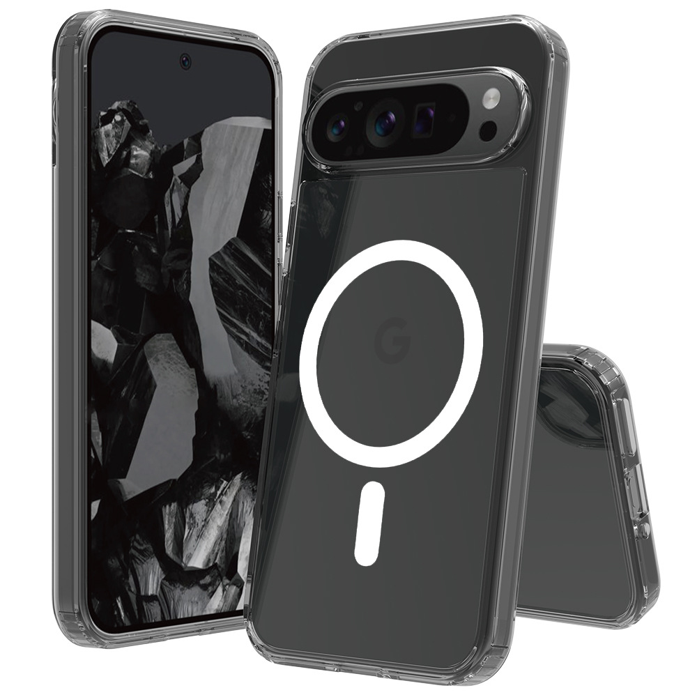 Aplicable a Google pixel10 pro funda para teléfono móvil anticaída magnética pixel10 funda para teléfono móvil con bolsa de aire incorporada dos en uno