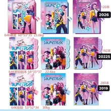 64K硬盒新款卡通文具笔记手账本带笔密码锁本儿童密码锁本