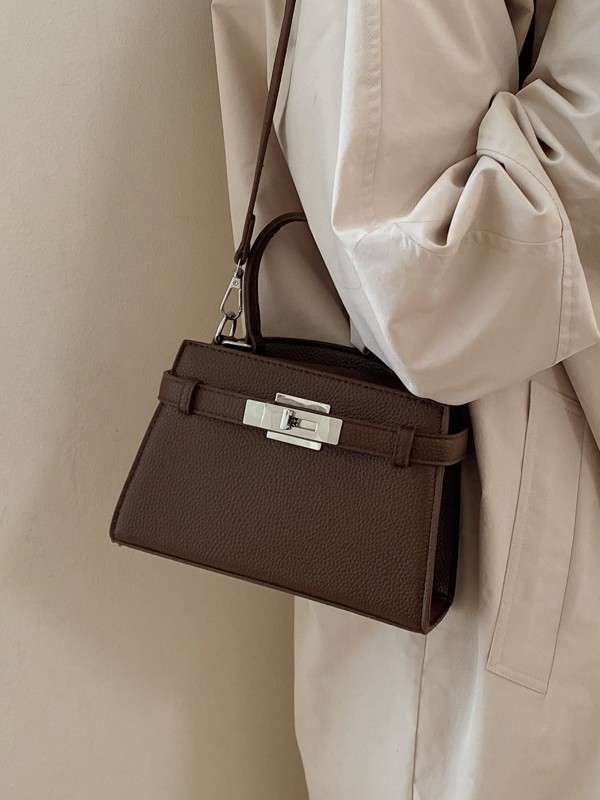 Bolso de mano de alto nivel de estilo occidental para mujeres 2026 nuevo retro nicho Kelly bolsa de viaje universal mochila de hombro