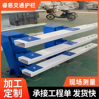 定制公路大桥两侧防撞护栏河道景观高架桥安全防护栏隧道口防撞