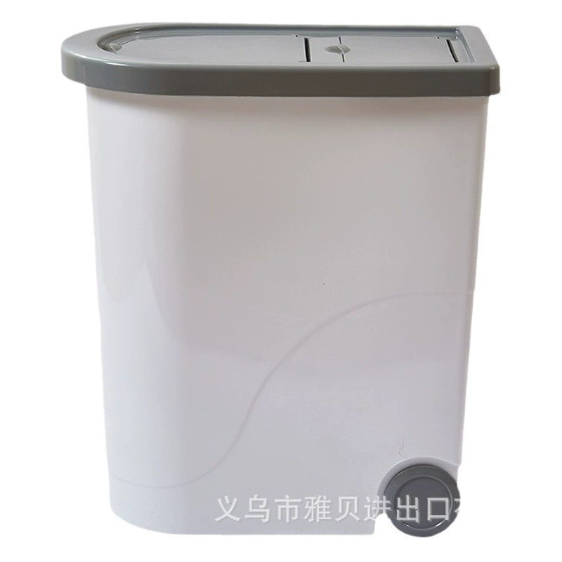 Ведро для собачьей еды запечатанное ведро для собачьей еды большой емкости ведро для хранения собачьей еды со шкивом Товары для домашних животных Amazon