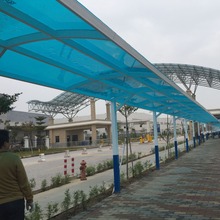 雨棚pc耐力板透明采光板车棚透明塑料板透明采光瓦阳光板价格