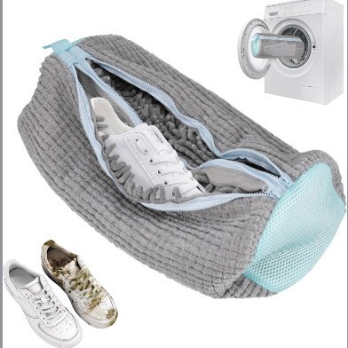 Amazon New Lazy Washing Shoe Bag Cylindrical Washing Machine Polyester Cotton Laundry Bag Anti-deformation Washing Bag Washing Shoe Amazon New Lazy Washing Shoe Bag Cylindrical Washing Machine Polyester Cotton Laundry Bag Anti-deformation Washing Bag Washing Shoe
