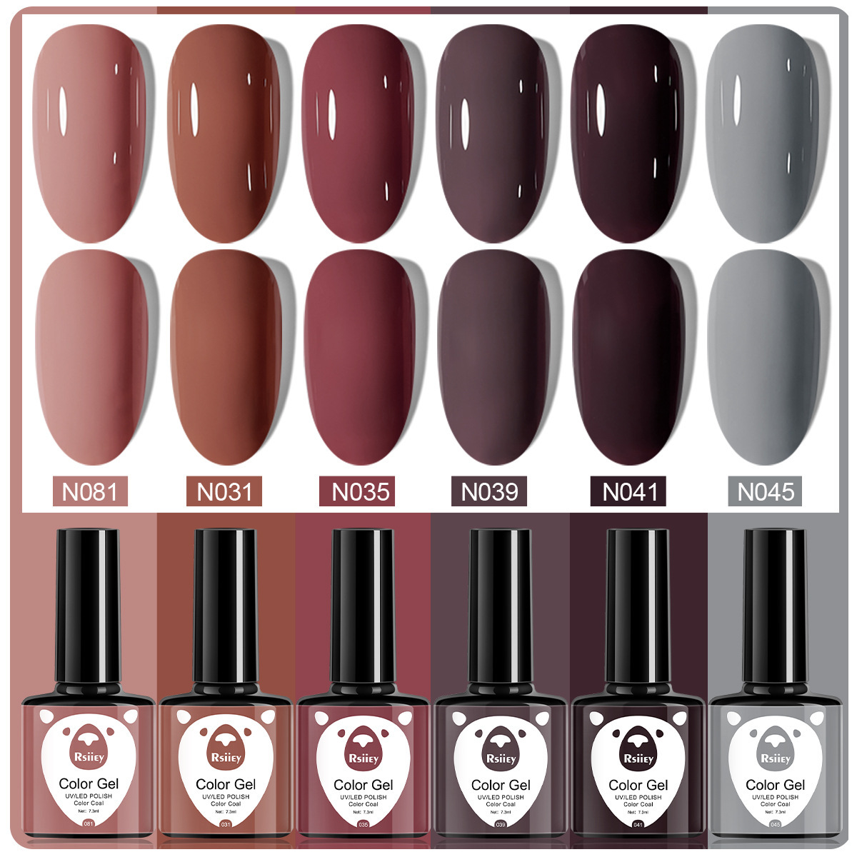 6 colores esmalte de uñas pegamento fototerapia embotellada color popular pintado brillante ojo de gato pegamento UV fototerapia pegamento esmalte de uñas traje de pegamento