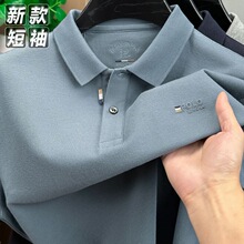 �ļ��ߵ���ʿ��ɫpolo�����¿���͸����������ˬ�������t������